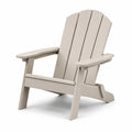 Silla Adirondack de Plástico Reciclado Beige
