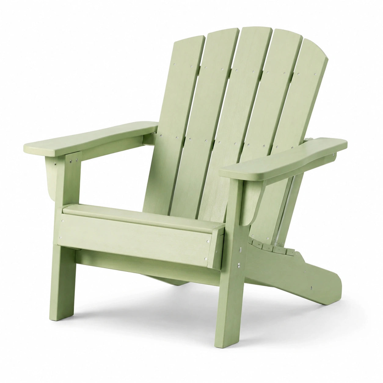 Silla Adirondack de Madera Verde Claro
